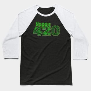 Happy 420 Baseball T-Shirt